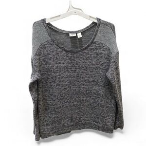 BUCKLE DAYTRIP gray women’s scoop neck sweater size XL